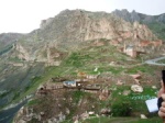 The ruined foundations of Eski Beyazit below the Ishak Pasha Palace